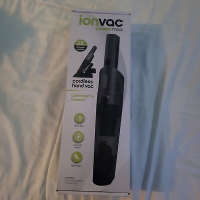 ionvac PowerMax 5V Cordless Handheld Vacuum Cleaner