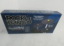 Rockband 3 & *4 Pro Cymbals Expansion Kit For Drum Set Xbox Playstation Nintendo