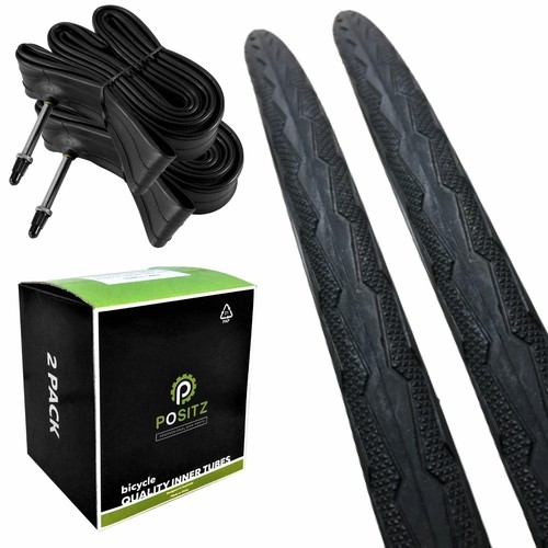 Road Bike Value Bundle of 2x Tyres 
