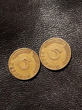 5 Pfennig .G.J. 1950 Bundesrepublik Deutschland