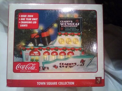 2004 Coca Cola Town Square Collectible---Crabby's Showboat Restaurant