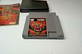 Nintendo Swords and Serpents NES Video Game Cartridge, Box & Manual CIB 1990