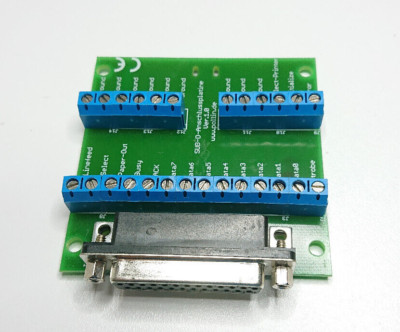 DB25 D-SUB Buchse 25 Pin  SUB-D Breakout PCB Board female MKHK02 Entwicklerboard