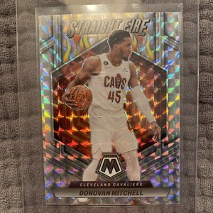 2022-23 Mosaic Straight Fire Donovan Mitchell SP Exclusive NBA Cavaliers #10