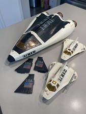 Vintage 1987 GI Joe Crusader Space Shuttle Hasbro ARAH - Broken Wing