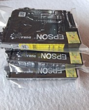 Genuine SEALED Epson 288xl Black and 288 Yellow Ink Cartridges Lot of 3