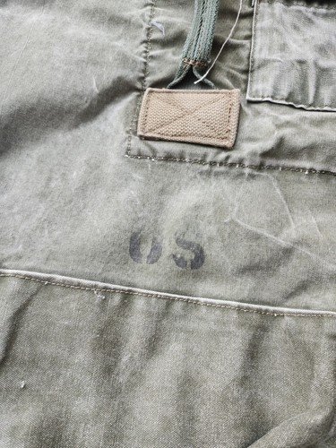 Vintage US Army Large Canvas Duffel Bag Distresses Faded - Bild 2 von 13