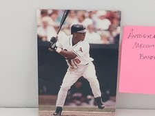 Melvin Mora Autographed Baseball Card