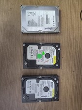 Lot Of (3) 40 Gig IDE Desktop HDDS, Tested W/ Crystaldisk All Blue
