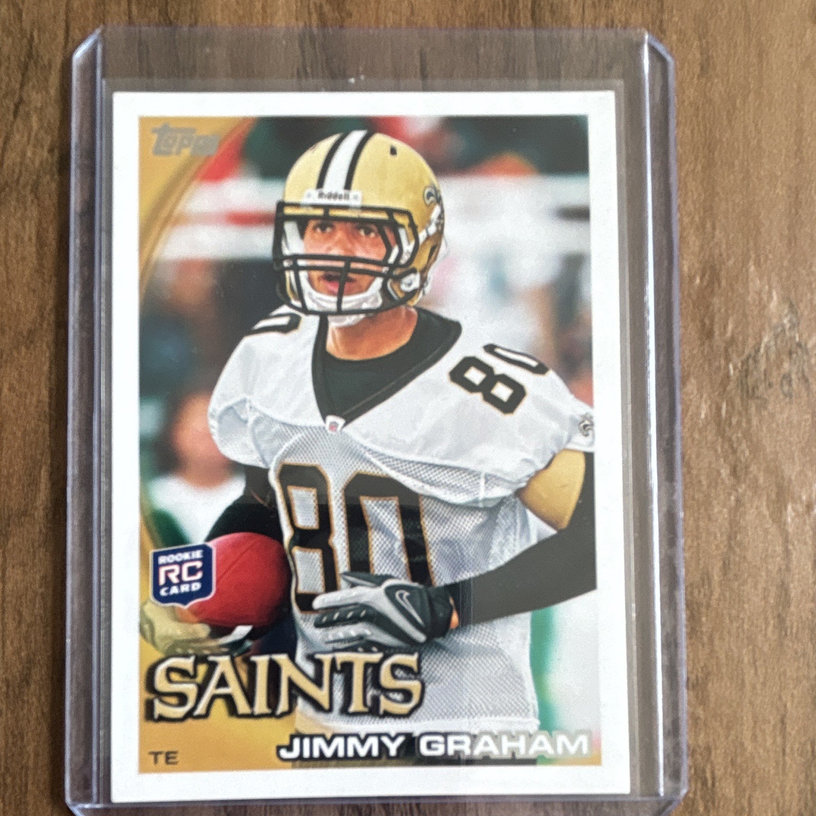 🔥Topps 2010 Jimmy Graham New Orleans Saints Rookie Base Card #265 NFL🔥