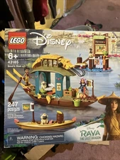 Lego Disney Boun's Boat 43185 Toy Building Kit 2021 Retired Set 247 pcs