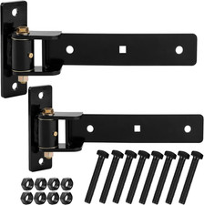 13" Heavy Duty Gate Hinges,900 Lbs Capacity,180 or 90 Smooth Open Thick Soli