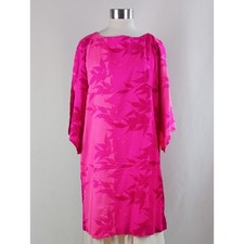HAWAIIAN VTG PINK FLORAL DRESS.