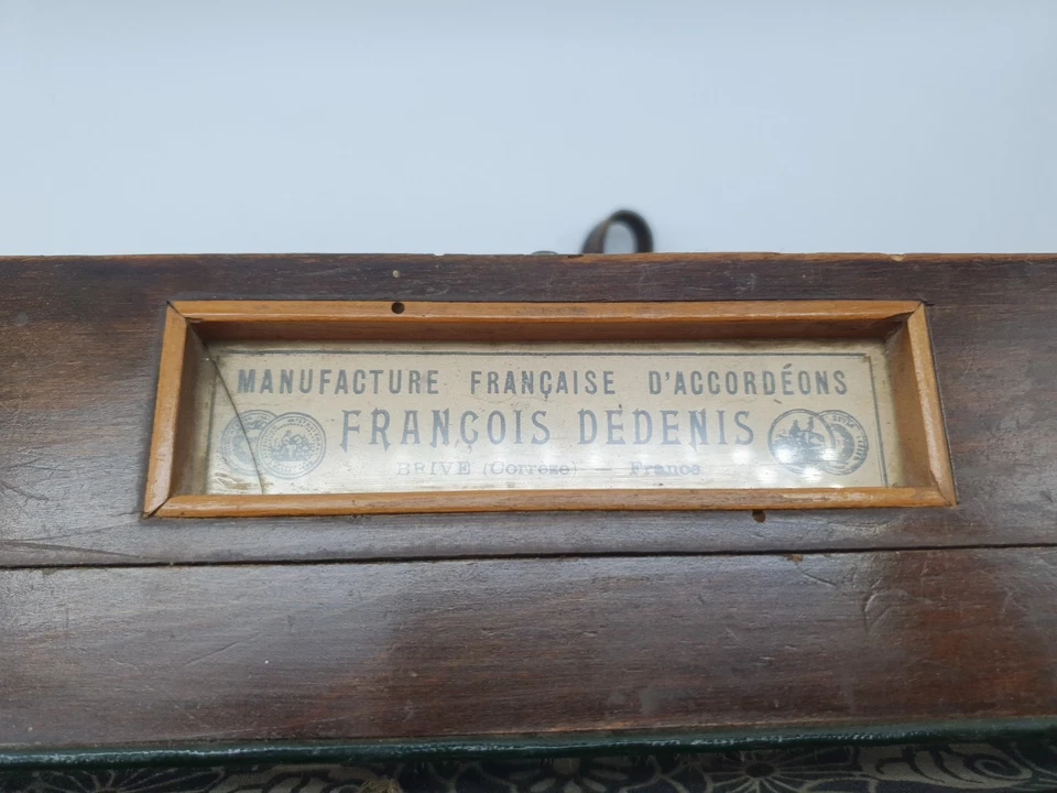 Accordeon Diatonique Francois Dedenis Année 1900 - Photo 3/4