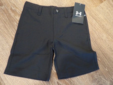 Under Armour Toddler Size 2T Black Inside Adjustable Waist Poly Shorts NWT