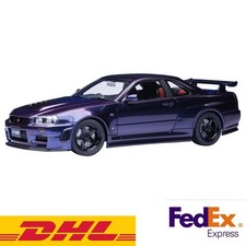 AUTOart 77464 1/18 NISSAN SKYLINE NISMO R34 GT-R Z-tune Midnight Purple III new