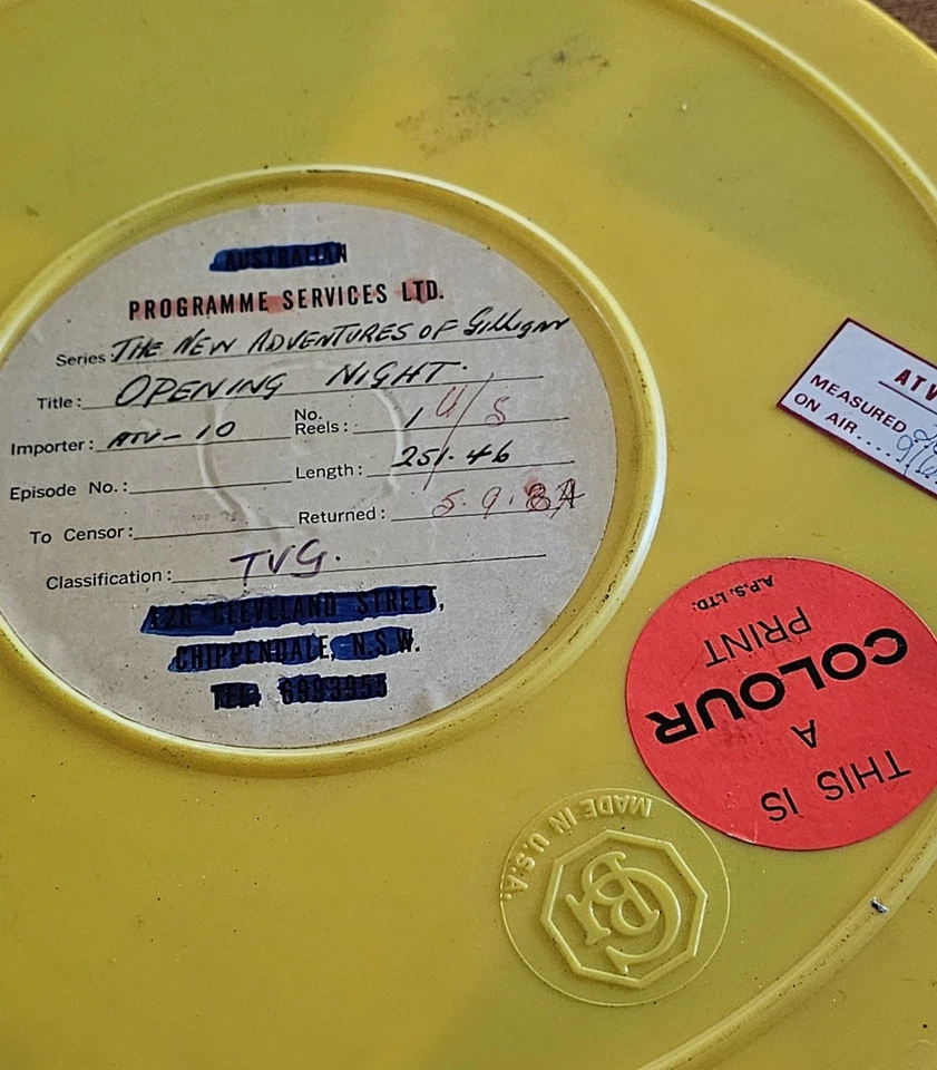 16mm Film cartoon  Giligans Island The New Adventures Opening Night 1974 Ep 6 - image 3 of 4