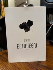 STATUS Between PRO Wireless Stereo Earbuds BLACK/GREY Bluetooth Open Box 
