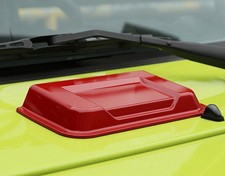 Motoreinlass Haubenentlüftung ABS Rot 1 STÜCKE Für Suzuki Jimny LHD 2019-2021