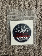 Scotty Cameron Club Cameron Membership 202- Sticker NEW Titleist