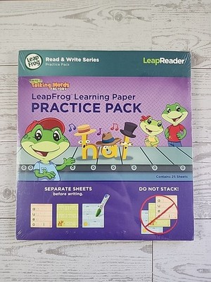 Leap Frog Learning Paper Practice Pack Leap Reader Read & Write Series New