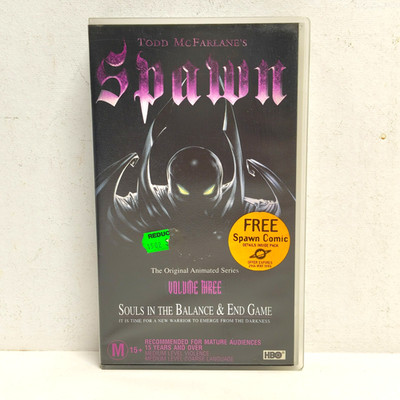 Spawn Volume Three Souls in the balance & End Game - Small Box VHS Tape