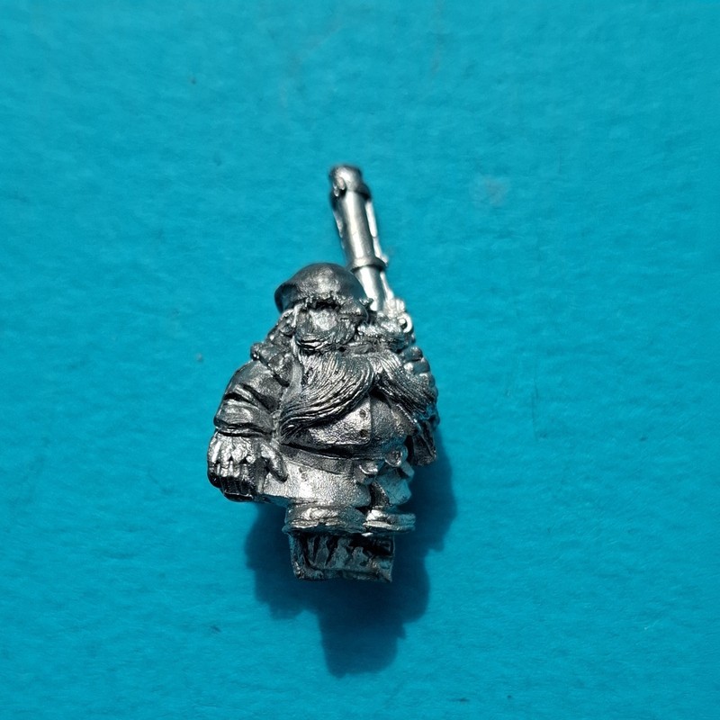 2 Marauder Warhammer Oldhammer 1992 Dwarf with Thunderer Metal OOP Miniature #6