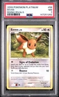 2009 POKEMON PLATINUM RISING RIVALS #59 EEVEE PSA 7