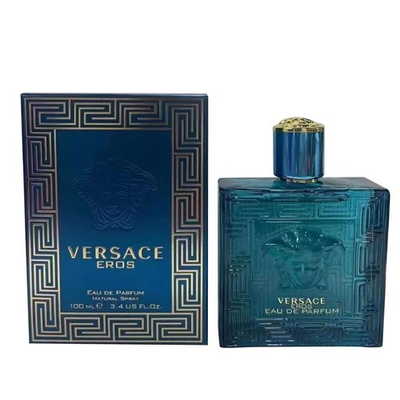 #ad #ad Versace Eros by Versace 100 ml 3.4 oz EDP Cologne Spray for Men New $36.97