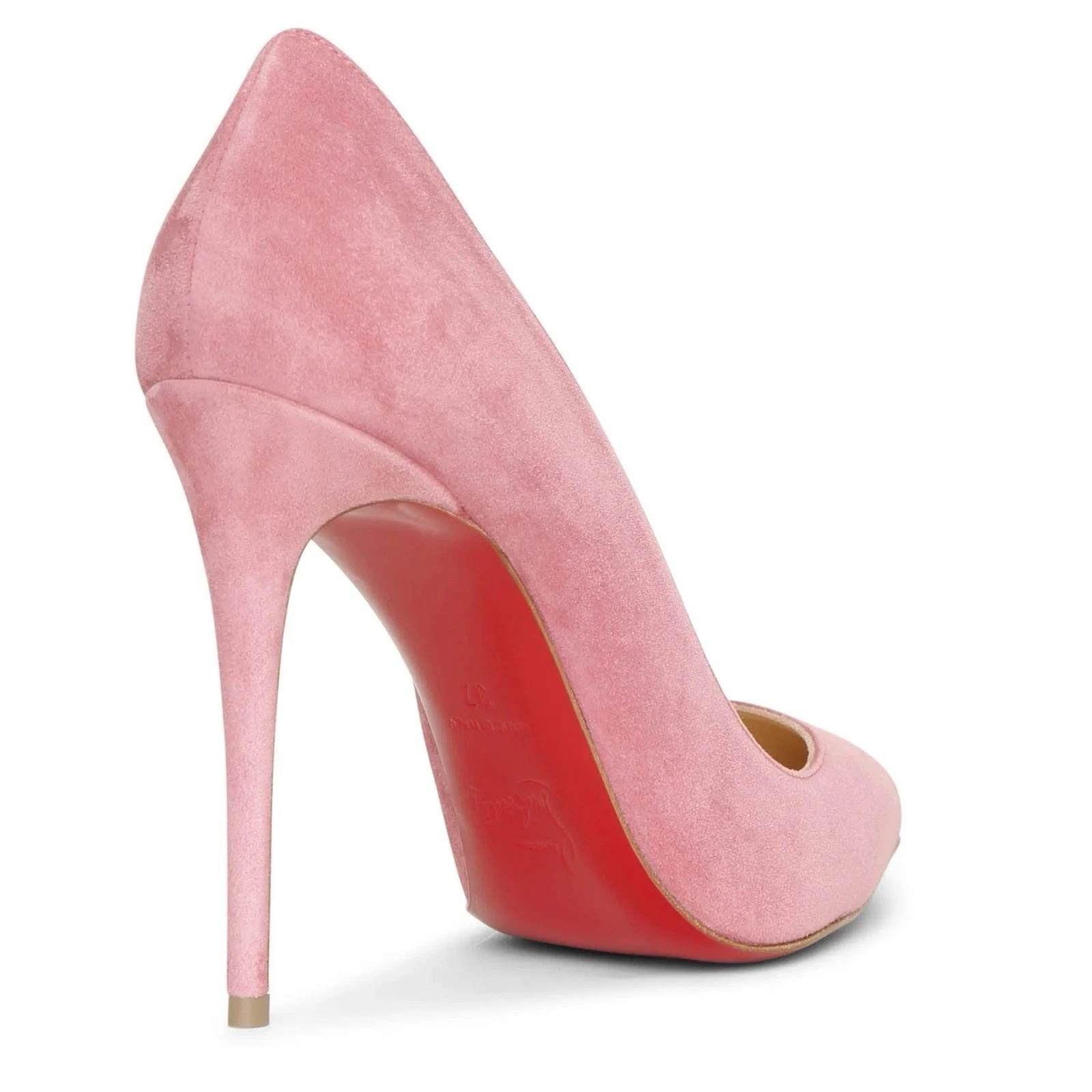 Christian Louboutin — CHRISTIAN LOUBOUTIN Pigalle Follies 100 pink suede pumps