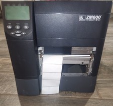 Zebra ZM600 Thermal Printer no power chord included