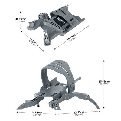 Tren De Aterrizaje Base Para Drone Dji Mini 5 Pro Series Gris | Cuotas Tren De Aterrizaje Base Para Drone Dji Mini 5 Pro Series Gris | Cuotas