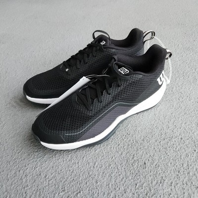 Wilson Rush Pro Lite Tennis Shoes Ebony Black WRS333210 Men's Size 9 US