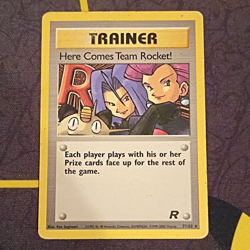 The Pokémon Company Pokemon TCG Team Rocket Here Comes Team Rocket! 71/82 1999