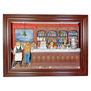 PETITE STATUE HOMME Figure Caricature De Golfeur Forchino - Figurine