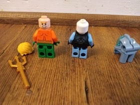 Lego 76000 Minifigures Sh0049 Mr. Freeze, Sh0050 Aquaman
