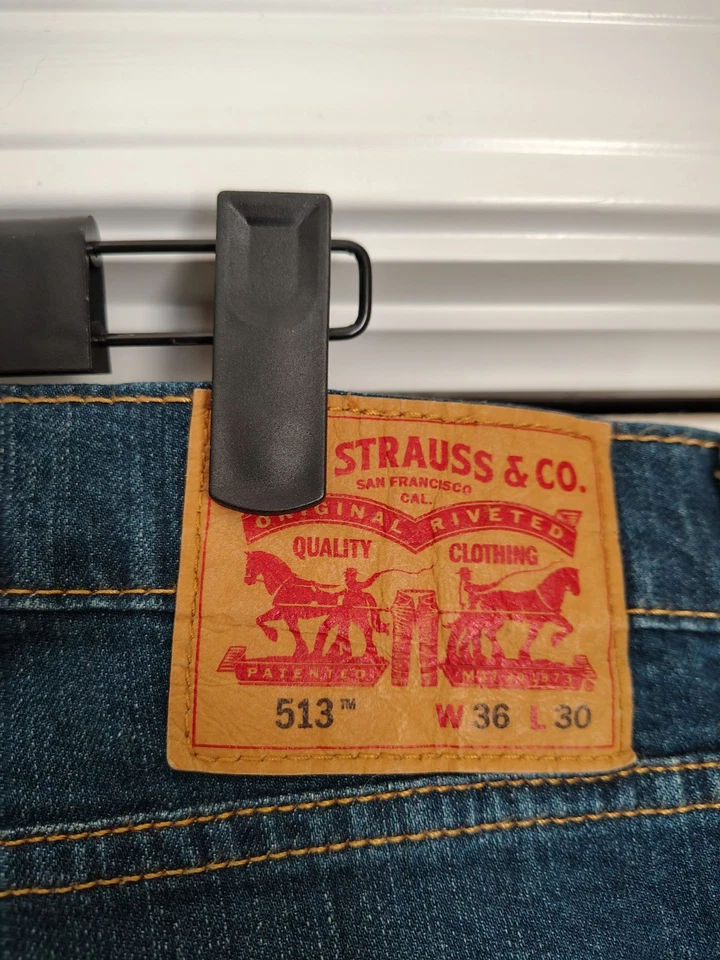 Jeans ajustados Levis 513 36x30 (medidas 38x30), usados en excelente estado Foto 3 de 4