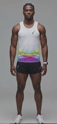 Soar Running Race Rainbow Weste - Größe S