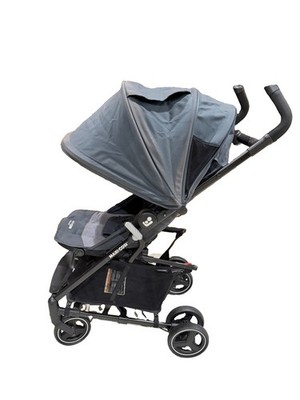 Maxi Cosi Mara XT Ultra Compact Foldable Travel Stroller - Essential Black