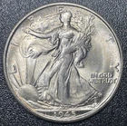 1945-S Walking Liberty Silver Half Dollar 50c Brilliant Uncirculated BU