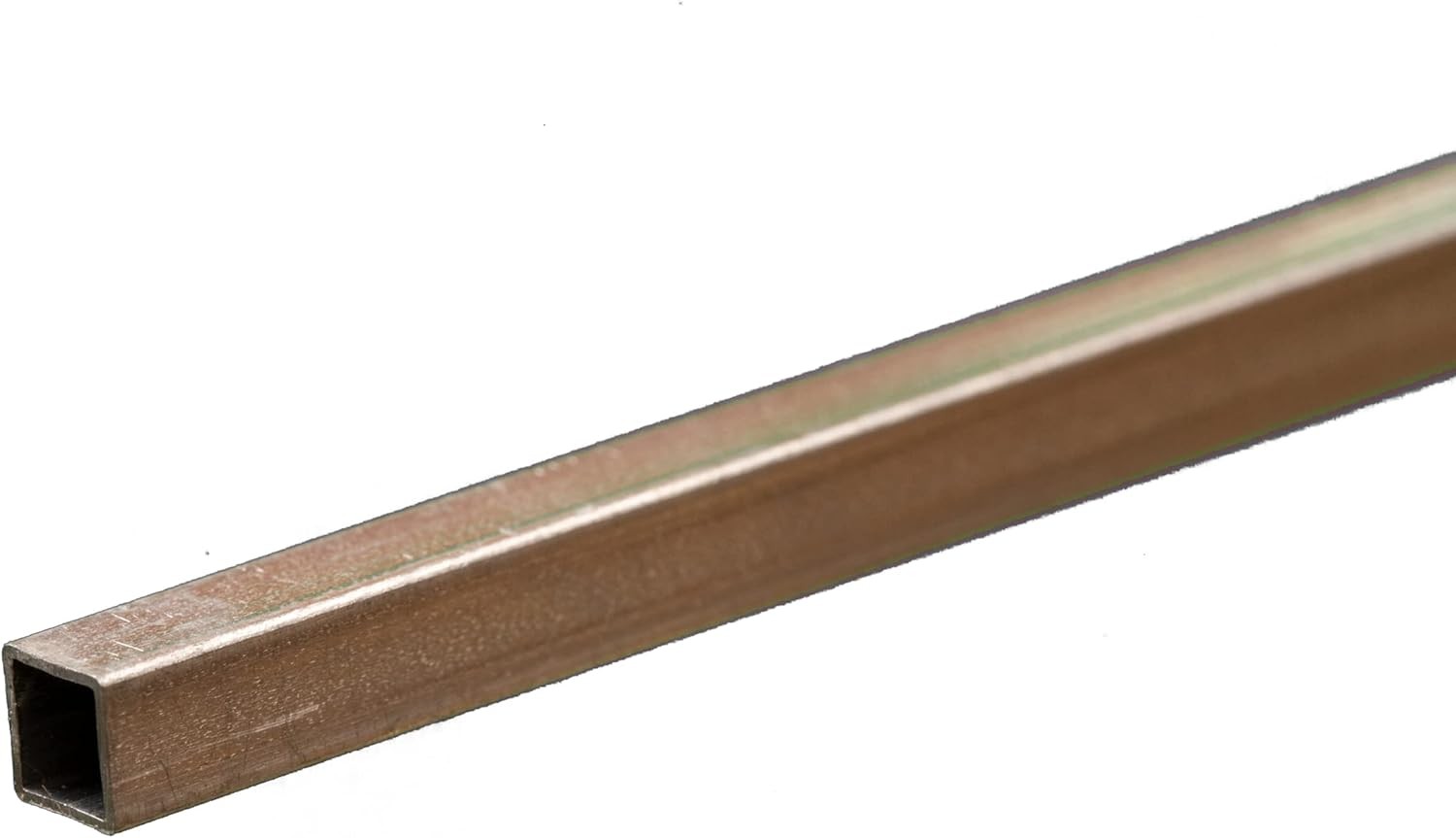 K&S Precision Metals Square Aluminum Tube - 3/16" OD x 0.014" Wall x 12" Long 83013