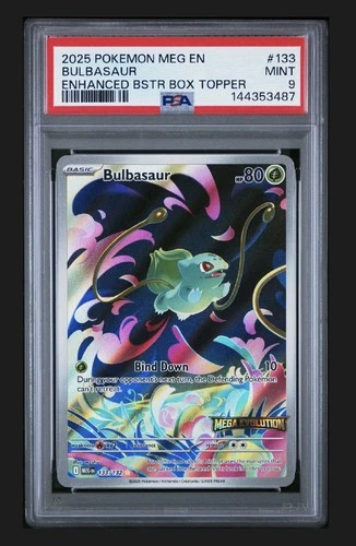 Bulbasaur - (Mega Evolution Stamped) 133/132 Miscellaneous Cards & Products Holo