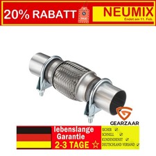 Flexrohr Auspuff 45x100/210mm Universal Geeignet für Ford passt für Audi für VW