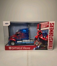 Jada Toys Metals Transformers Optimus Prime 1:24 Diecast Vehicle Blue and Red