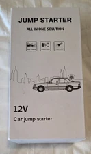 Portable 12V Jump Starter Car Kit with Cables Power Bank