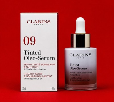 CLARINS TINTED OLEO SERUM HEALTHY-GLOW & NOURISHING SKIN TINT 30 ML/1 FL.OZ. #09