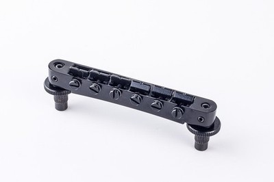 NVR2P-B TonePros AVR2P bridge with Standard Nashville Posts Tuneomatic, Black