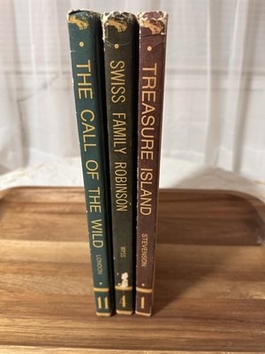 3 Book Lot Classic Press Educator Classic Library 1968