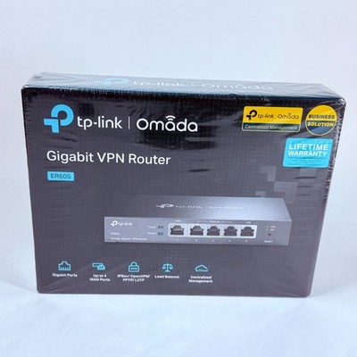 TP-Link Omada ER605 Gigabit VPN Router Wired Multi-WAN Business Router Sealed