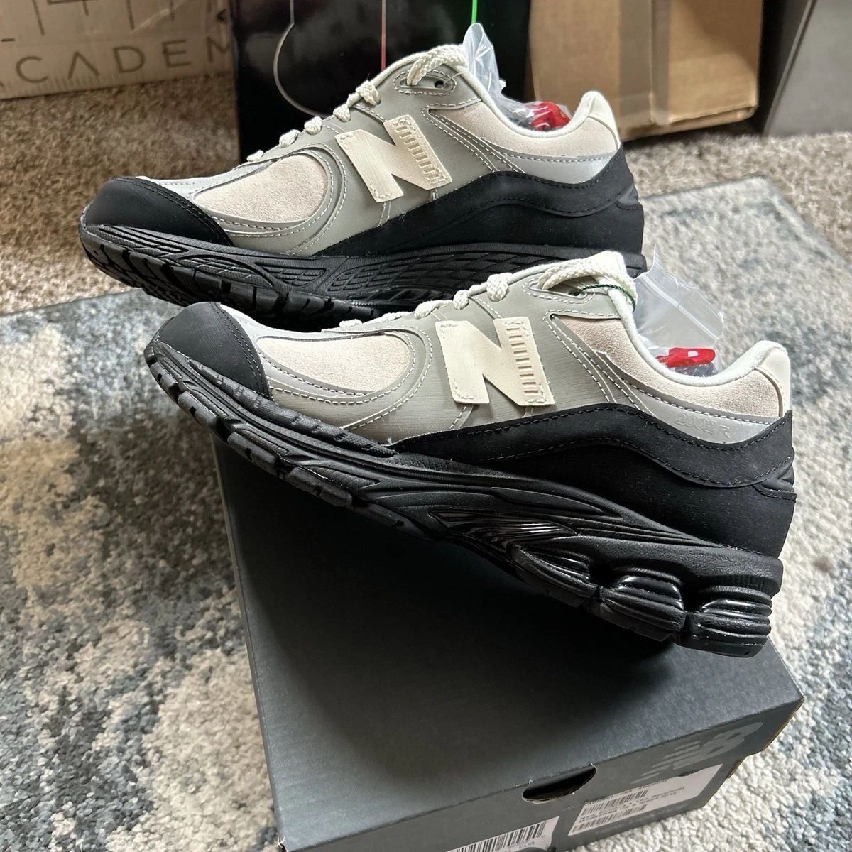 New Balance The Basement x 2002R Stone Grey | eBay
